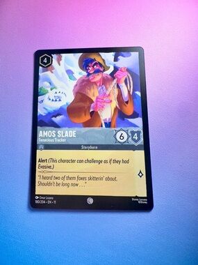amos slade [fox & the hound] - 180/204 (common) — lorcana: winterspell